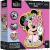 Medinė Minnie, 22 cm x 17 cm, 50 vnt. Trefl dėlionė