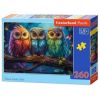 Three Little Owls B-27651-1, 32 cm x 23 cm, 260 vnt. Castorland dėlionė