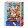 120 Dog Chef B-13579-1, 0.32 cm x 0.32 cm, 120 vnt. Castorland dėlionė