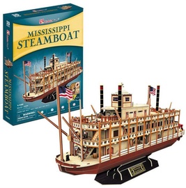 3D dėlionė 24026, 46 cm x 10 cm, 142 vnt. Cubicfun dėlionė