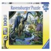 Land Of The Giants Dinosaurs, 49 cm x 36 cm, 100 vnt. Ravensburger dėlionė