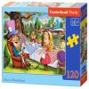 Alice in Wonderland B-13456-1, 120 vnt., raudona Castorland dėlionė