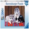 Huskies 128235, 36 cm x 49 cm, 200 vnt. Ravensburger dėlionė