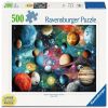 Planetarium, 50 cm x 70 cm, 500 vnt. Ravensburger dėlionė