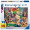 Little Artists 16801, 80 cm x 60 cm, 750 vnt. Ravensburger dėlionė