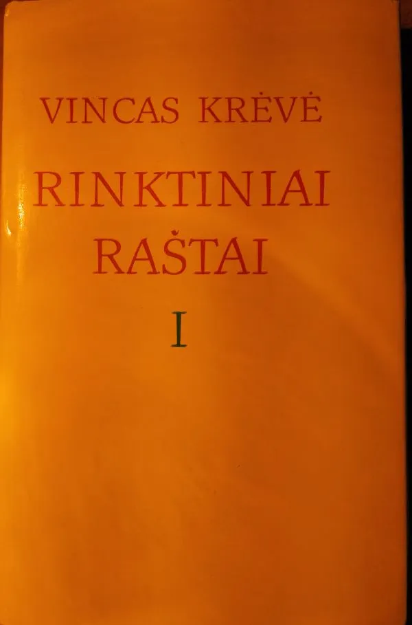 Rinktiniai raštai (3 tomai)