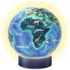3D Earth with Light Night Edition, 76 vnt. Ravensburger dėlionė