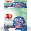 3D Stitch 2, 7.5 cm x 7.5 cm, 54 vnt., mėlyna/balta/violetinė Ravensburger dėlionė