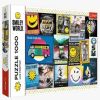 Happy Life Smiley 10729, 48 cm x 68.3 cm, 1000 vnt. Trefl dėlionė