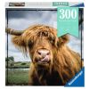 Highland Cattle 13273, 27 cm x 39 cm, 300 vnt. Ravensburger dėlionė