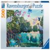 Jungle Animals 169436, 36 cm x 49 cm, 500 vnt. Ravensburger dėlionė