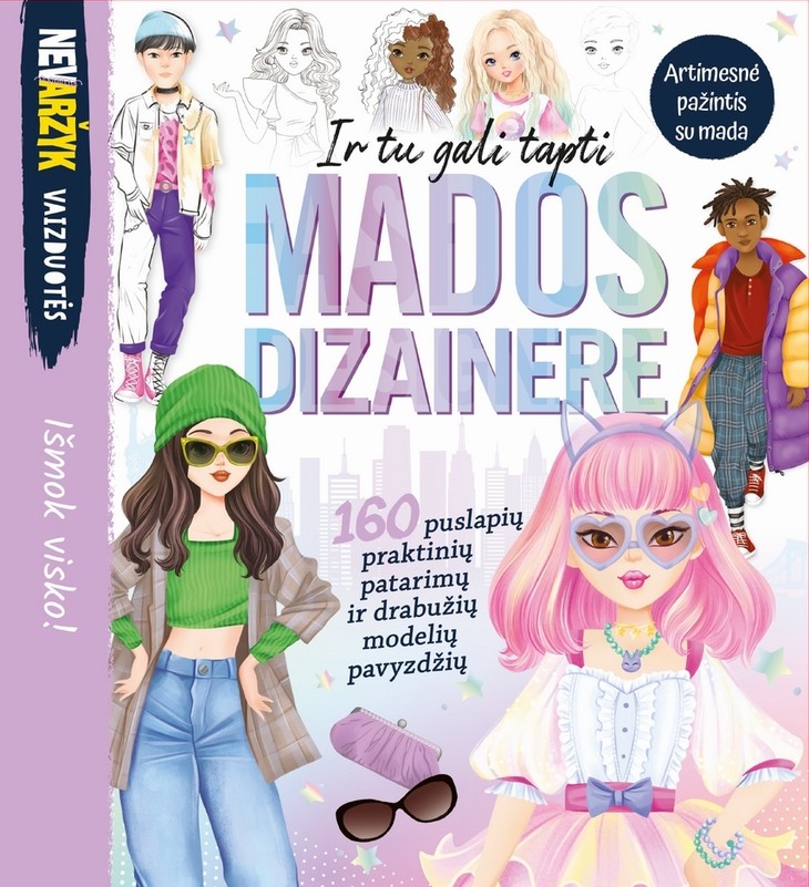 Ir tu gali tapti mados dizainere