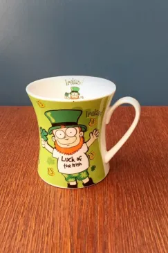 Puodelis 300ml, "Luck Of The Irish"