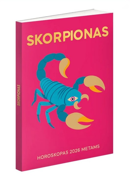SKORPIONAS. Išsamus asmeninis Jūsų horoskopas 2026 metams