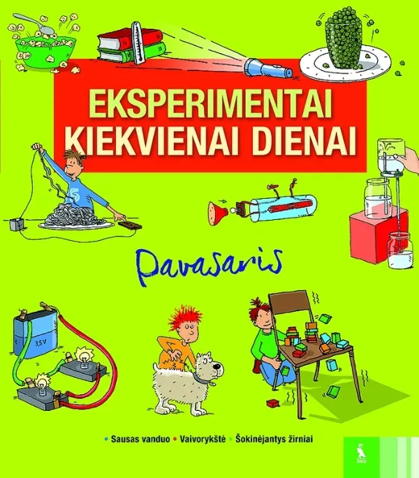 Eksperimentai Kiekvienai Dienai Pavasaris