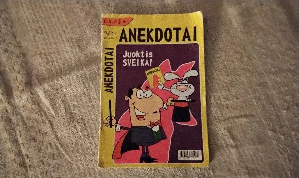 Lapės anekdotai. juoktis sveika.