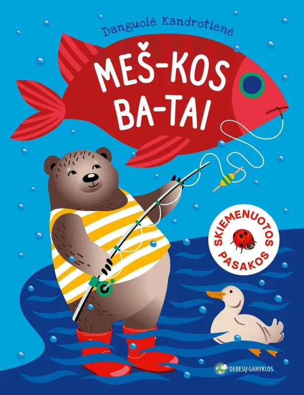 Meškos batai. Skiemenuotos pasakos