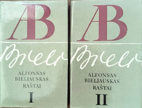 Alfonsas Bieliauskas. Raštai (I-II tomai)