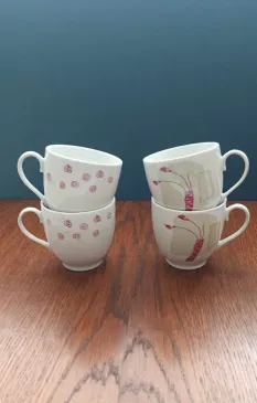 Puodeliai, 200ml, 4vnt.