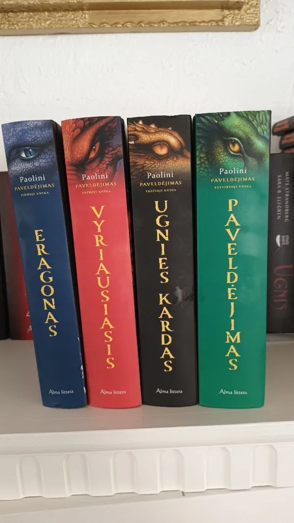 4 knygų rinkinys Paveldėjimas