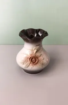 Keraminė vaza, 14cm aukštis