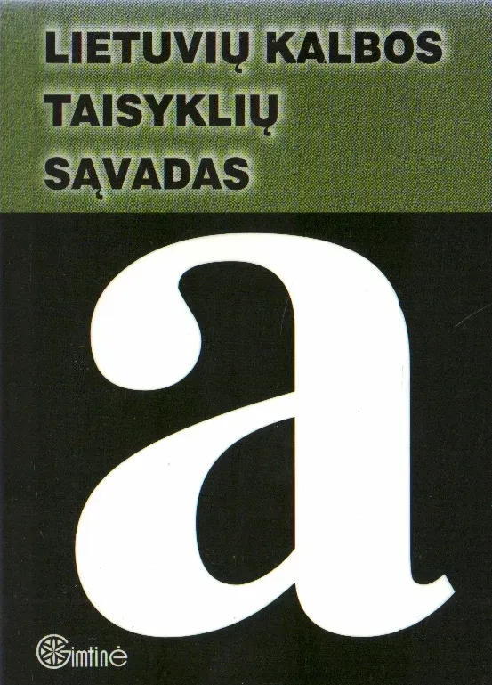 Lietuvių kalbos taisyklių sąvadas