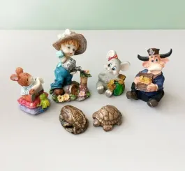 Statulėlės, 9,5-3cm, 6vnt.