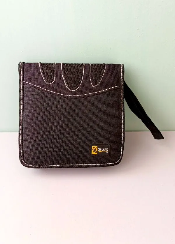 Kompaktinių diskų (CD/DVD) dėklas-piniginė, CD Land