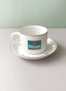 Puodelis su lėkštute, 250ml „Dilmah“ Lubiana