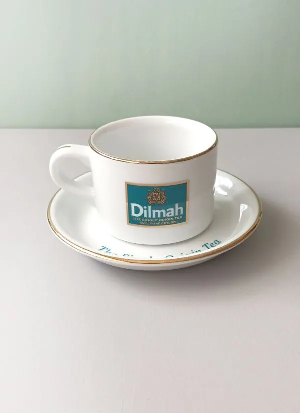 Puodelis su lėkštute, 250ml „Dilmah“ Lubiana