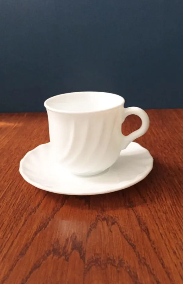 Puodelis su lėkštute, 200ml, Harmonia