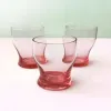 Vintažinės stiklo taurės 150ml, 3vnt.