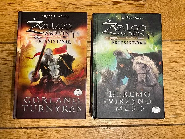 Žvalgo mokinys (2 knygos)„Gorlano turnyras“ ir „Hekemo viržyno mūšis“