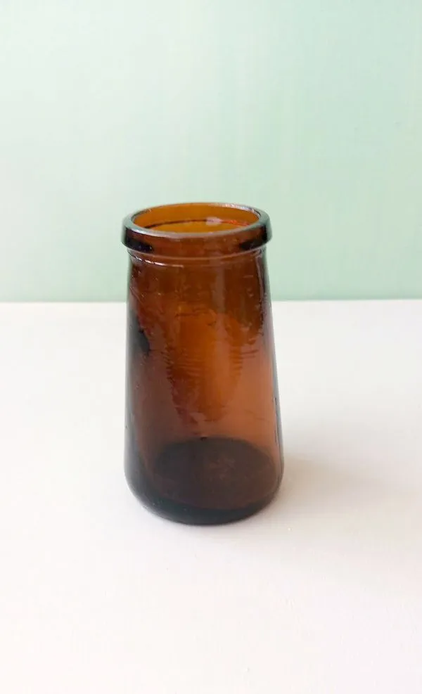 Vintažinis vaistinės, farmacinis ar laboratorinis indelis, 150-200ml