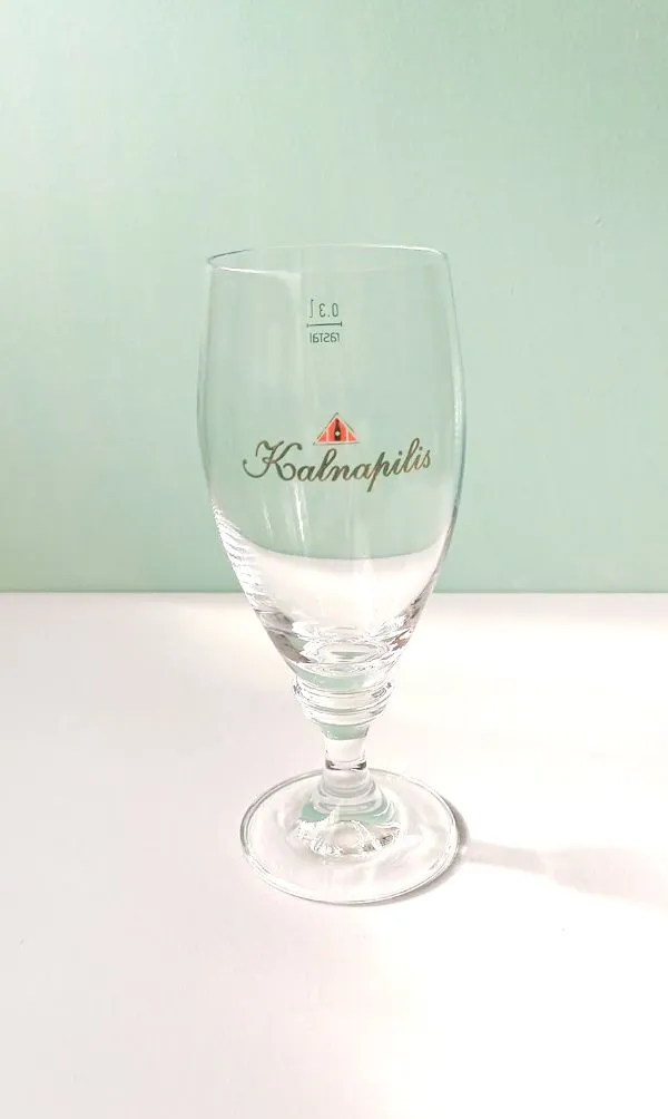 Taurė alui, 0,3L, Rastal su užrašu Kalnapilis