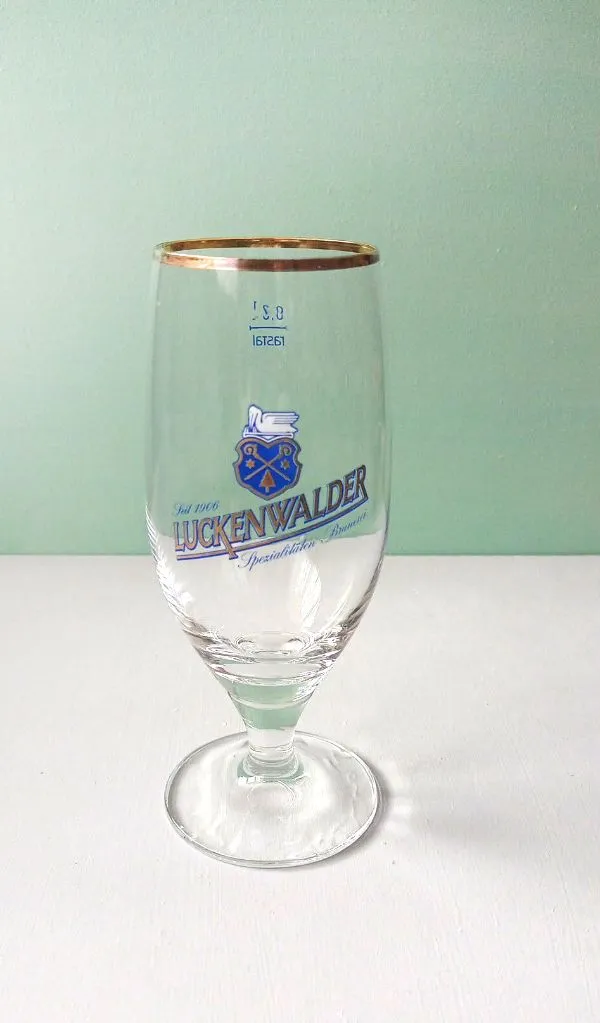 Taurė alui, 0,3L, Rastal su užrašu Luckenwalder Spezialitäten-Brauerei