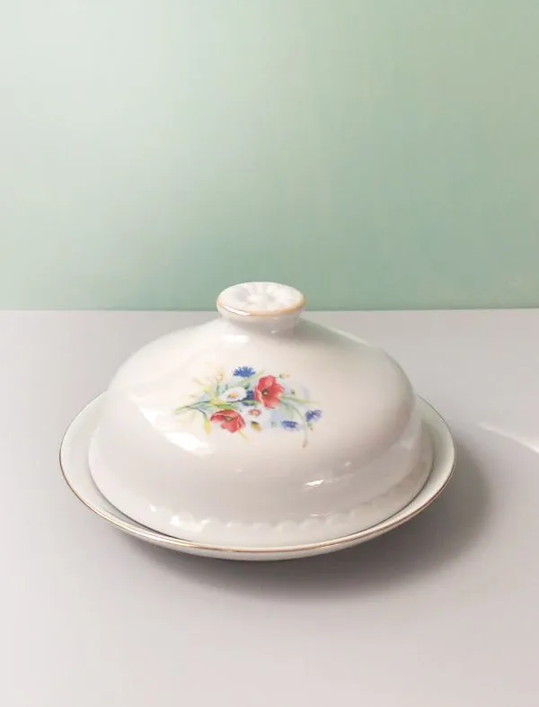 Sviestinė, 16cm skersmuo, Colditz Porzellan, Vokietija