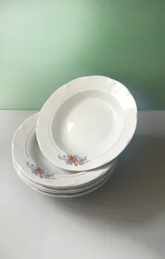 Lėkštės gilesnės, 25cm, 6vnt., RPR, Riga