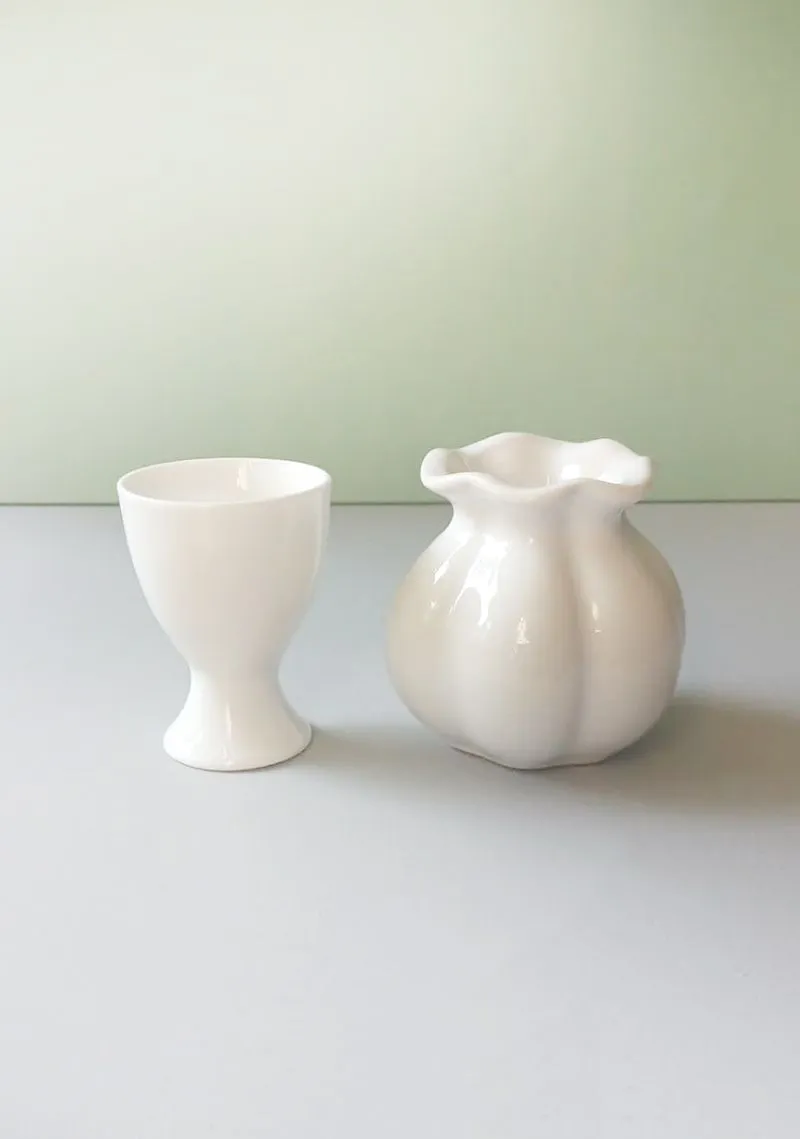 Mini vazelė ir kiaušinio dėklas, 7cm aukštis