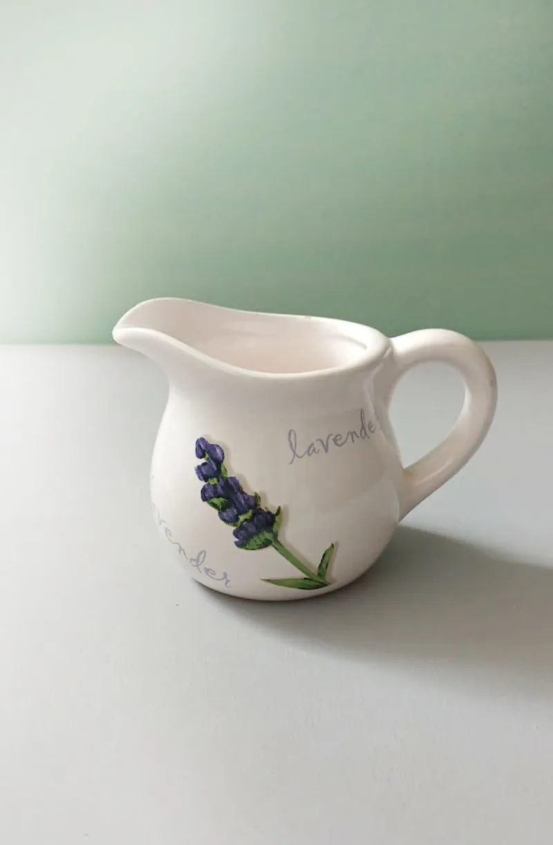 Dekoratyvinis mini ąsotėlis Levanda, 7,5cm aukštis, JOY Company, Vokietija