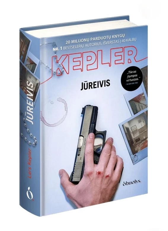 JŪREIVIS. Nauja LARS KEPLER knyga!