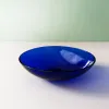Kobalto stiklo dubenėlis, 14cm skersmuo