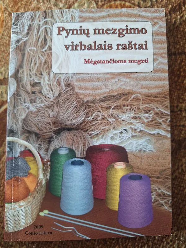 Pynių mezgimo virbalais raštai