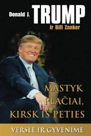 Mąstyk plačiai, kirsk iš peties