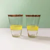 Vintažinės stiklinės, 300ml, 2vnt., Mid Century Modern