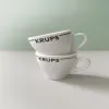 KRUPS espresso porcelianiniai puodeliiai 50–60 ml, 2vnt.