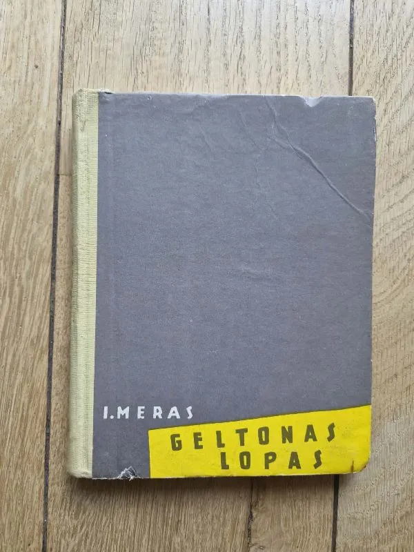 Geltonas lopas