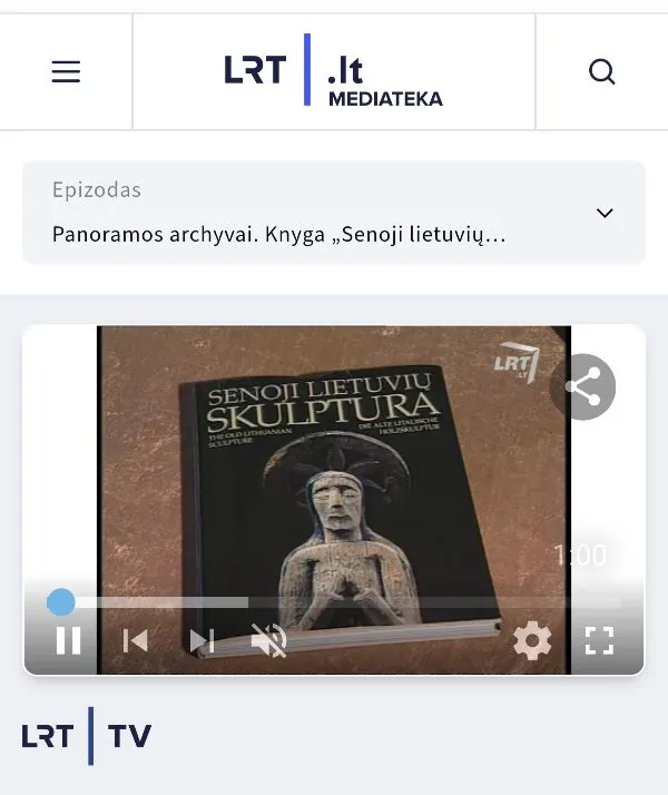 Senoji lietuvių skulptūra
