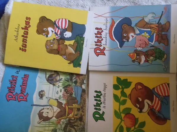 Rikiki knygų komplektas