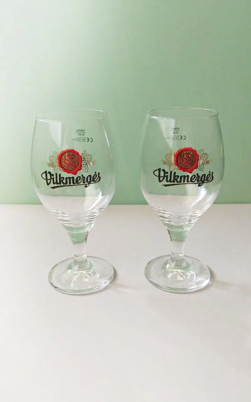 Alaus taurės, 400ml, 2vnt., Vilkmergės